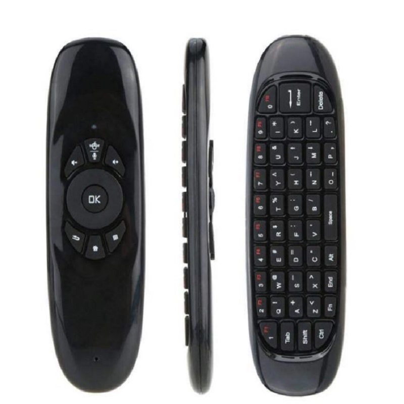 C120 2.4 Remote Control Air Mouse Wireless Keyboard for KODI Android Mini TV Box. 