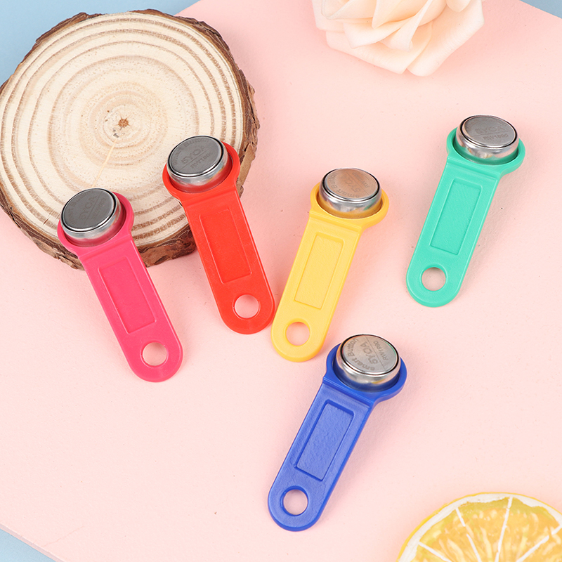 1Pc Plastic Rewritable RFID Touch Memory Key TM Card iButton Copy Card Sauna Key Eatop. 