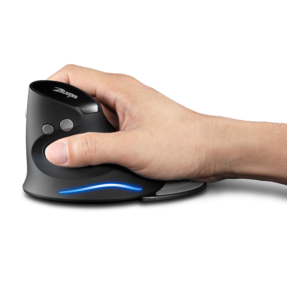 HXSJ Zelotes F-17 Vertical Mouse 2.4Ghz  Gaming Mouse 6 Keys Ergonomic Optical Mice With 3 Adjustable Dpi For Pc Lapt-op. 