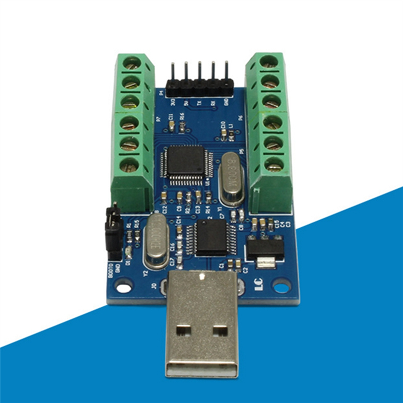 STM32F103C8T6 ADC Module Module USB Interface 10 Channel 12Bit AD Sampling Data Acquisition STM32 UART Communication for ADC Module. 