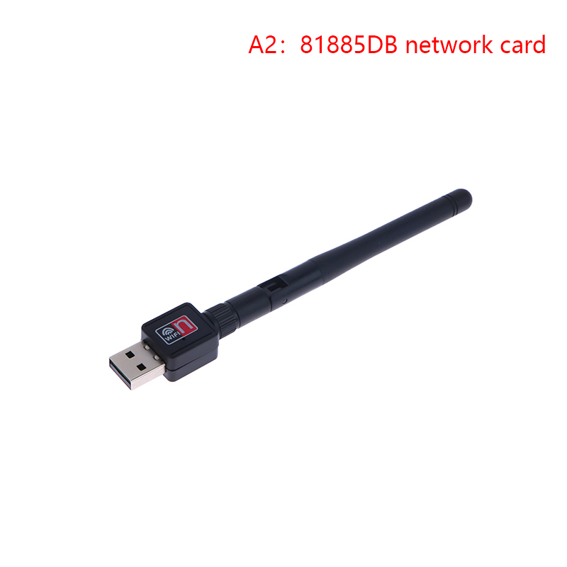 Mini WiFi Adapter Card 150 Mbps 2dBi PC Antenna Dongle 2.4G USB Network Card Ethernet WiFi transmitter Set-top Box Receiver Jessica. 