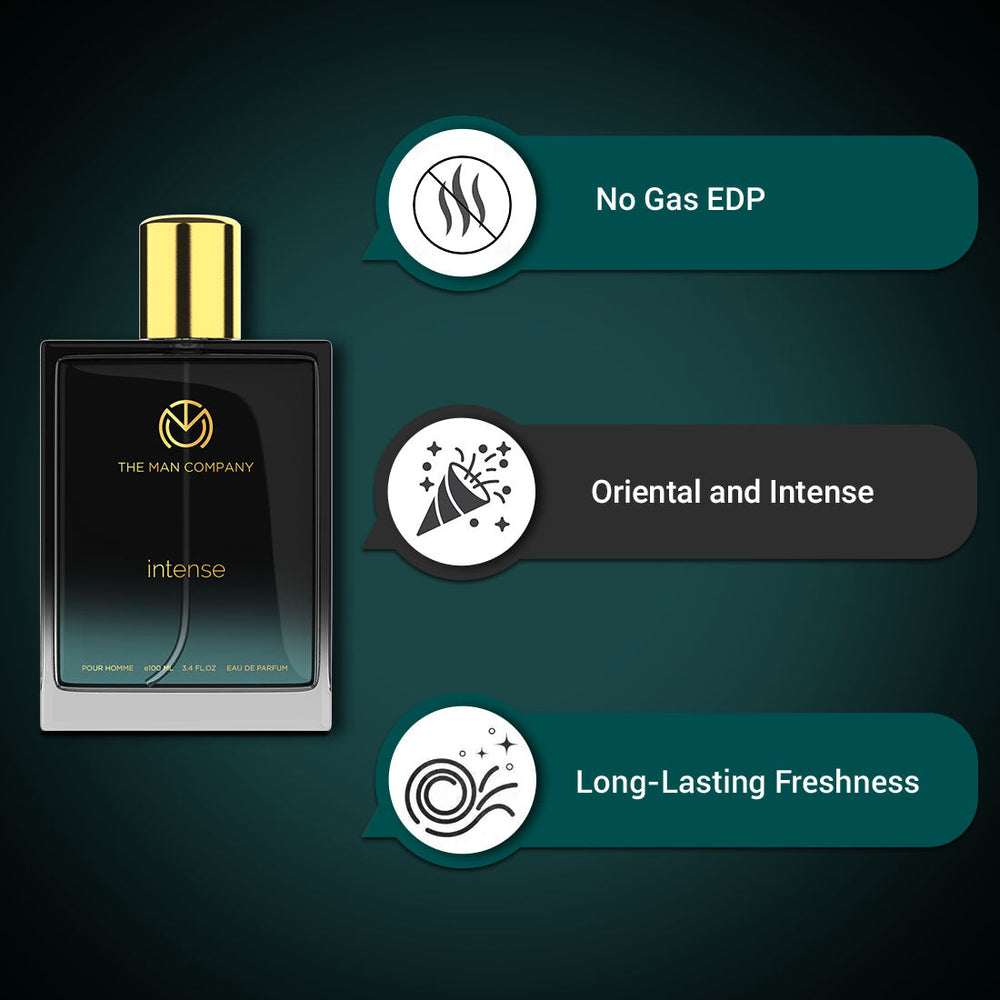 The Man Company Eau De Perfume intense  (100 ML). 