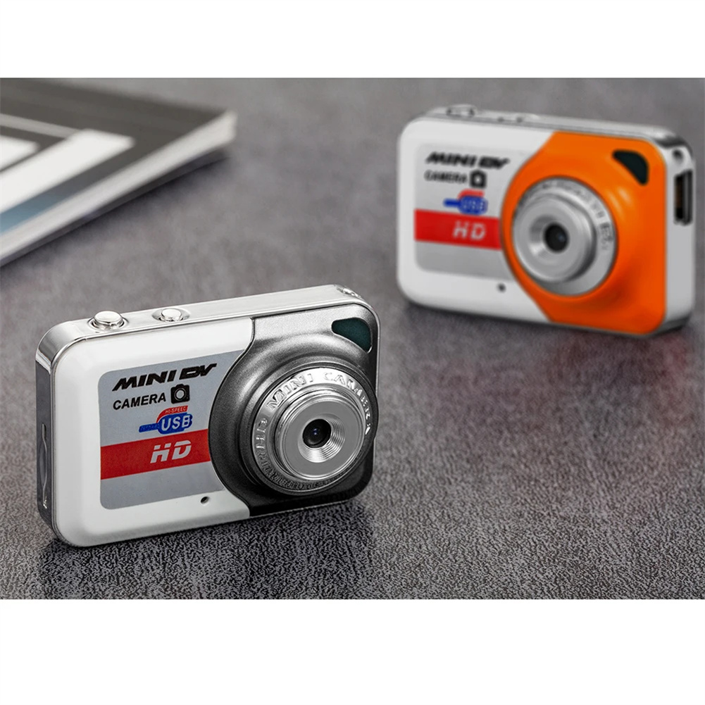X6 Digital HD Camera Mini Thumb Camera With Keychain Mic Support TF Card DV Cam For Teens Students Kids. 