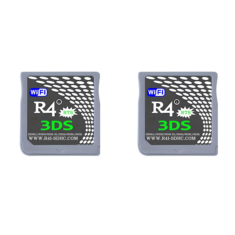 TWEXQNY 2X R4 Game Card R4i R4I-SDHC Burning Card Upgrade Revolution for 3DSLL/N3DS/NDSi XL/NDSi/NDSL/