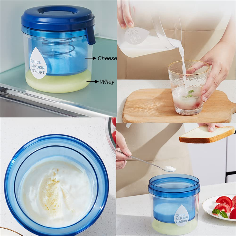 Greek Yogurt Strainer Maker Curd Maker Strainer Maker Yogurt Cheese Maker Machine - Juice Food Nut Milk Strainer Filter - Curd Maker. 
