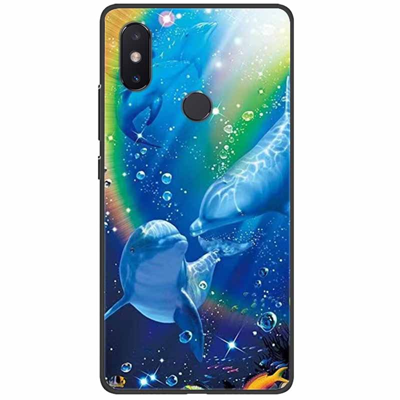 Case For Xiaomi Mi Max 3 Cover Mix3 Mix2s Sofft Silicone TPU Cat Lion Back Cases For Xiaomi Mi Mix 2s Cases 2 Max3 Max2 Fundas. 