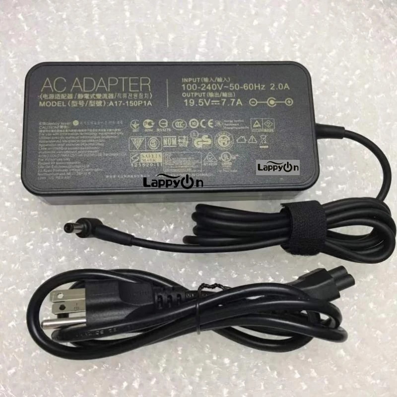 19.5V 7.7A 150W AC Adapter Charger For ASUS ROG GL503V GL552VL GL551V GL703V GL703 VX7SX-DH71Basketball. 