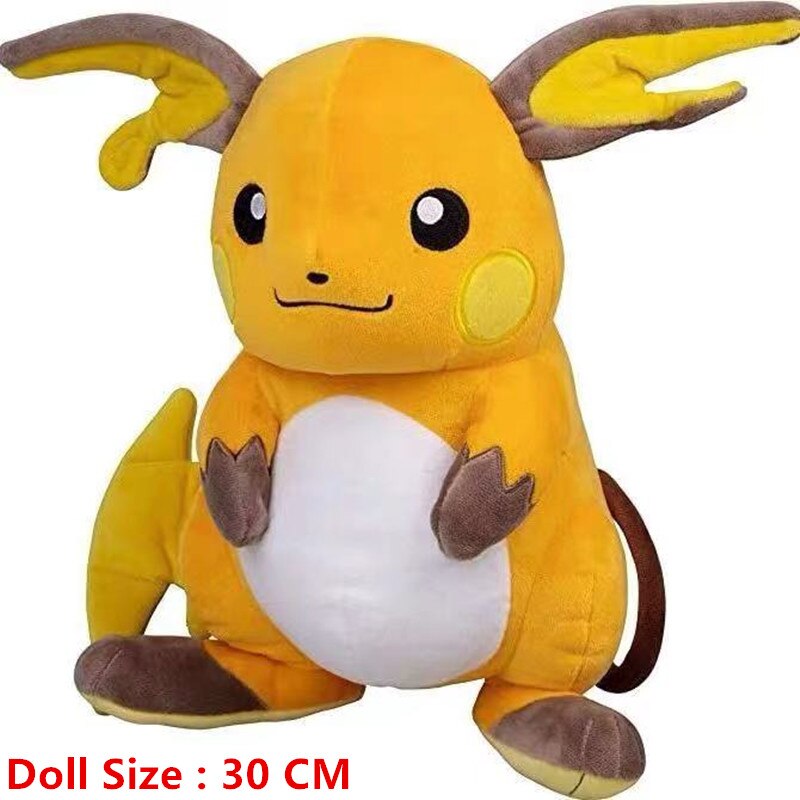 okemon lush oy 30 Cm Cartoon Anime Figure ikachu Series ahu odel igh Quality et Children Christmas irthday ifts