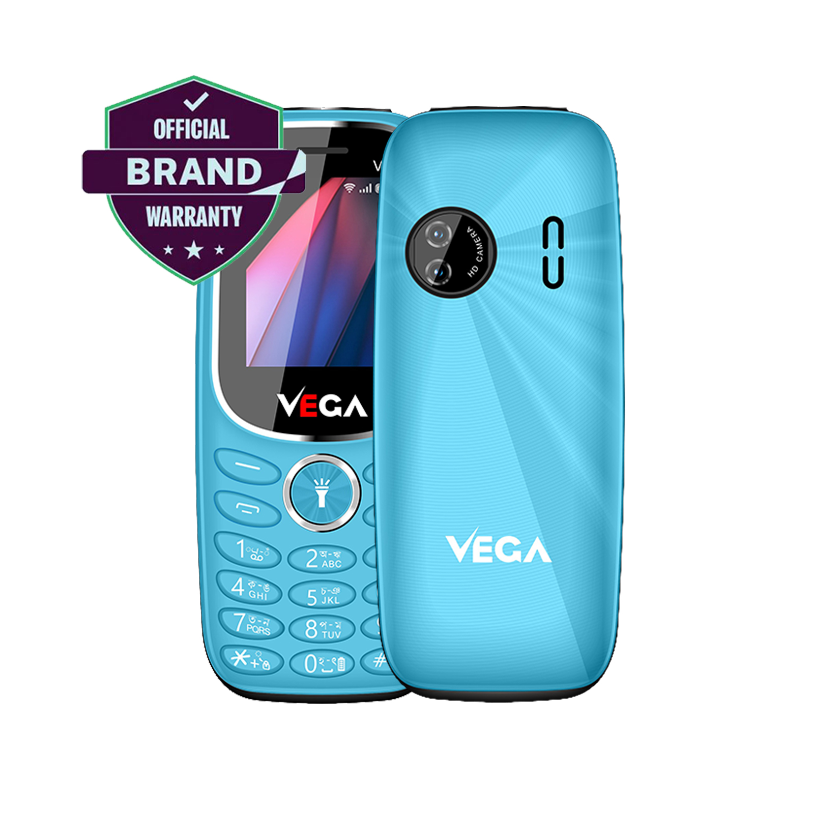 Vega V31 Dual SIM 1000 phone book  super strong  1000 mah battery Feature Button Mobile Phone. 