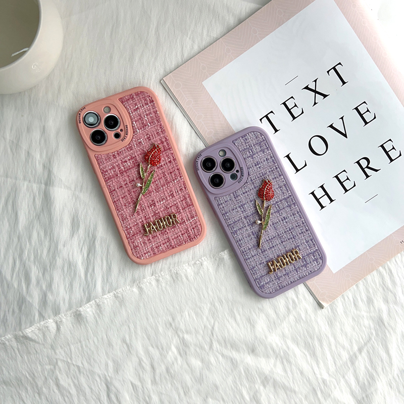 FELMYST Casing Case For Vivo Y01A Fashion Rose Flower Gemstone Ornament Brand JADIOR Gem Soft Silicone Fabric Phone Case Full Cover Camera Protection Cases Shockproof Back Cover Phone Casing Softcase For Girls. 