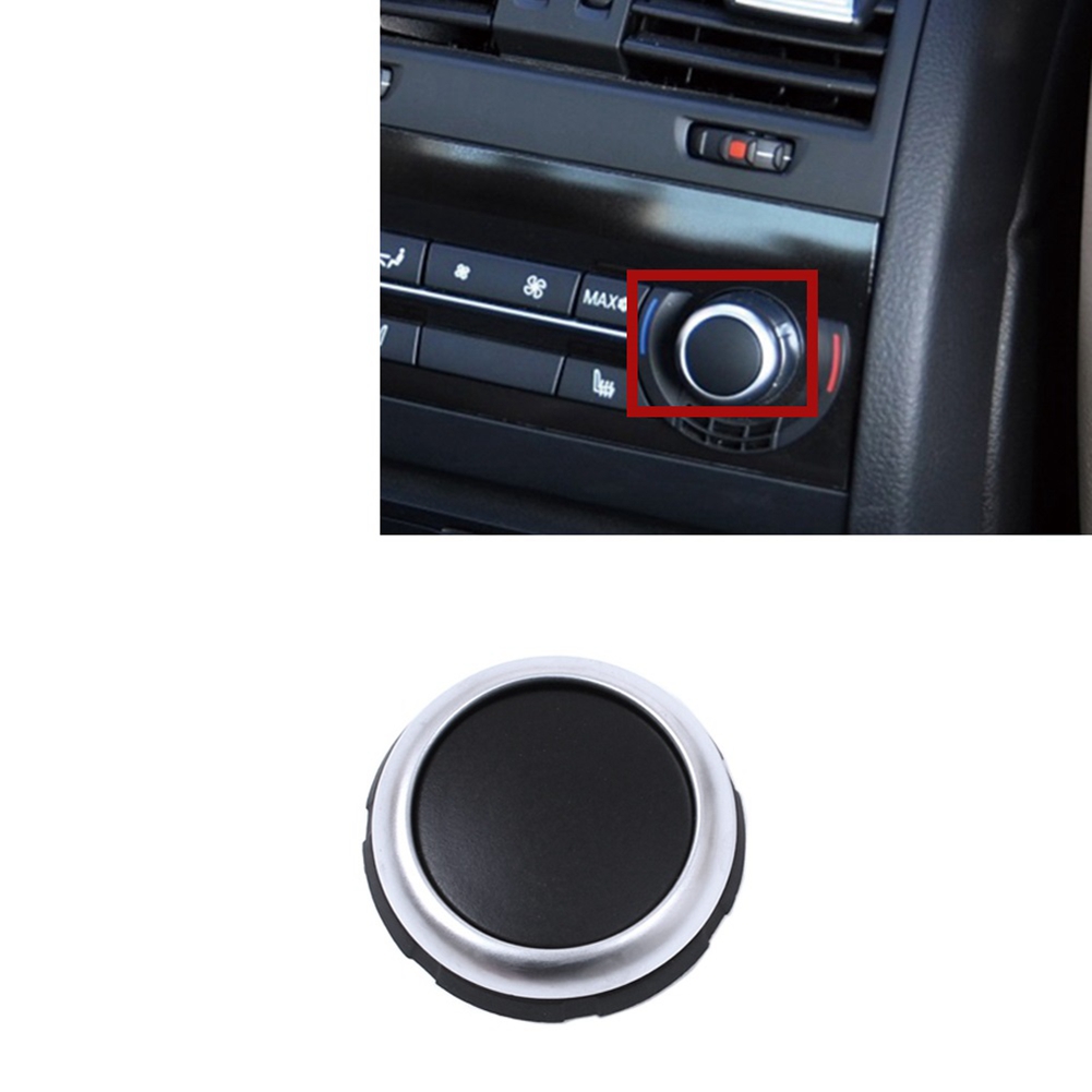 Rear Air Conditioning Temperature Adjustment Switch Air Conditioning Switch AC Rotary Knob for 5 6 7 Series F10 F06 F12 F07 F01. 