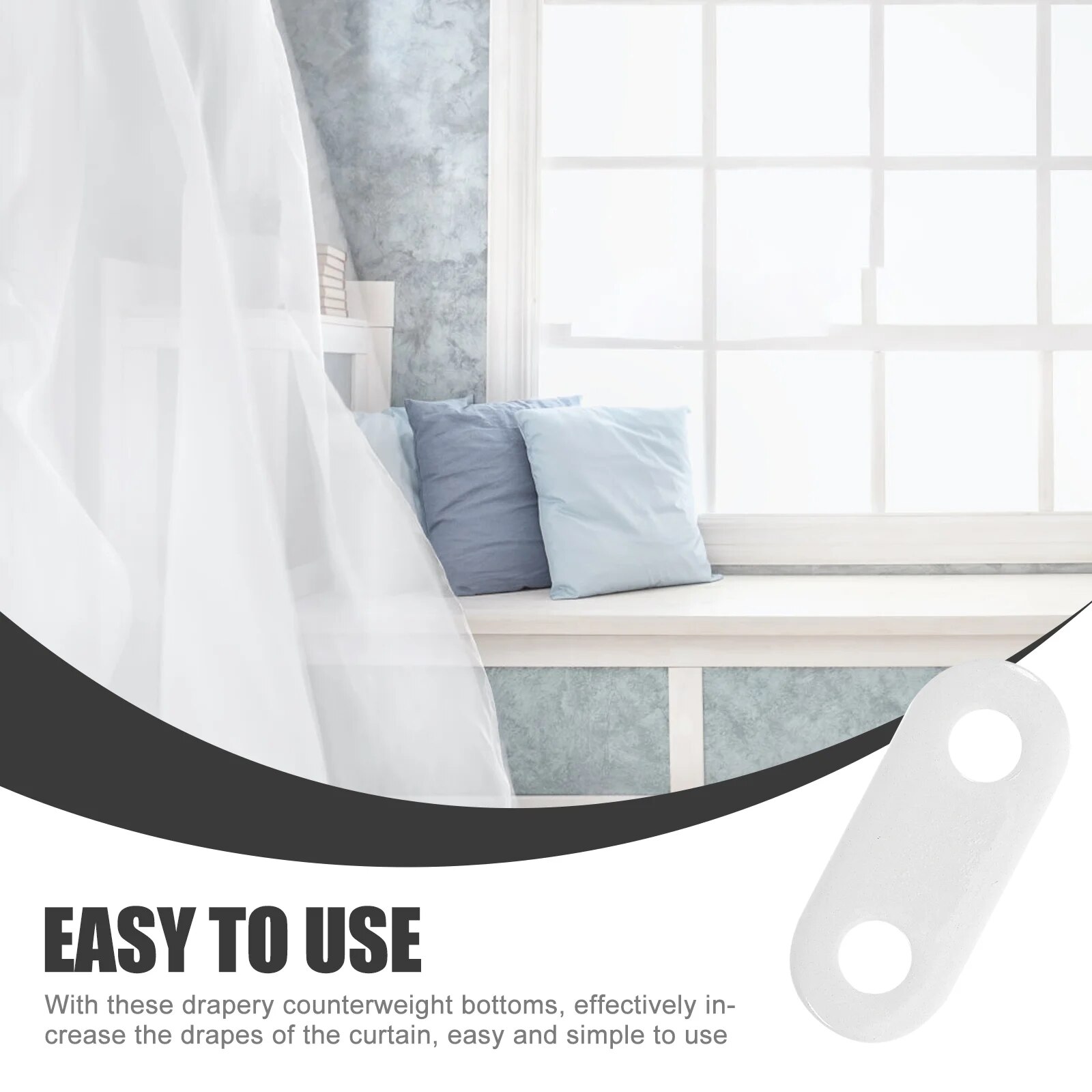 Drapery Weights Iron Curtain Weights Bottom Shower Curtain Weights Drapery Weights For Outdoor Curtains Curtain Weights. 