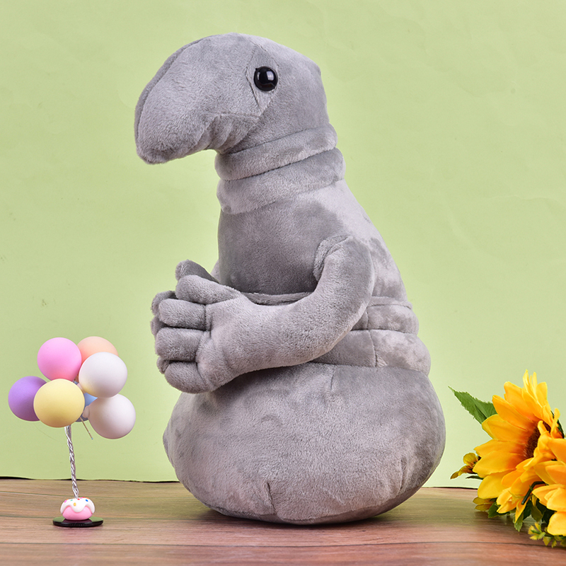 1Pcs Waiting Plush Toy Zhdun Meme Tubby Gray Blob Zhdun Toy Snorp Plush Doll. 