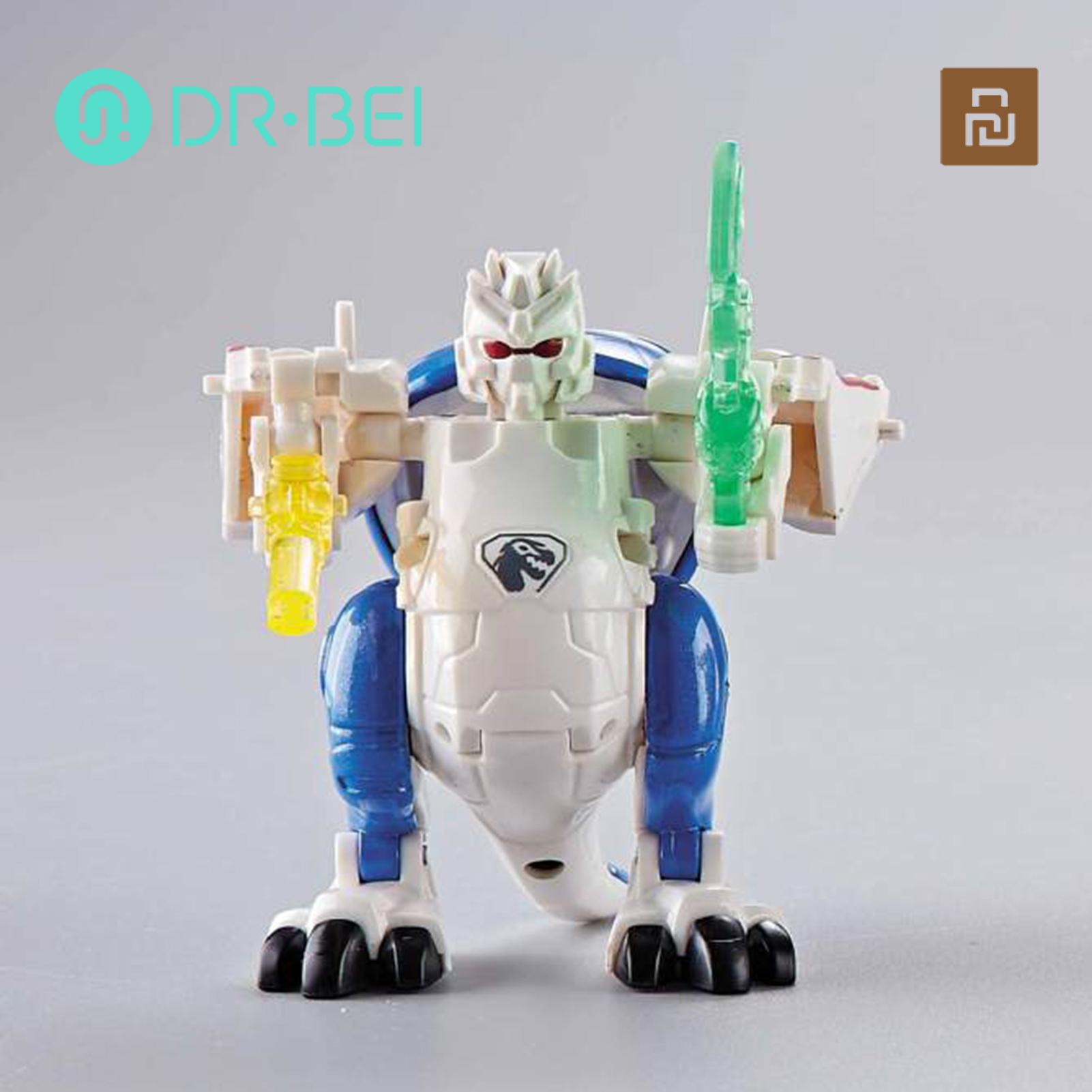DR BEI Robot Dinosaur Toy Dilophosaurus Simulation Dinosaur Robot Model Toys. 