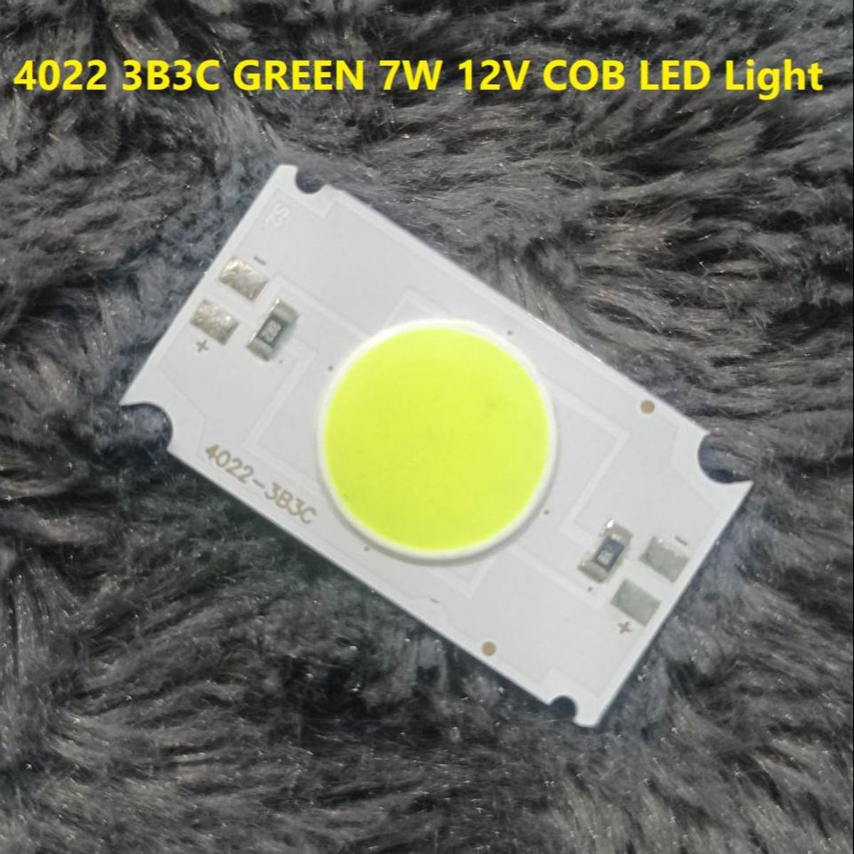 Iconic Luxe - Trendy - 4022 3B3C GREEN 7W 12V Size 40×22mm 12V COB SMD LED Light Chip 7W Green COB LED Light 12V COB - Must Have