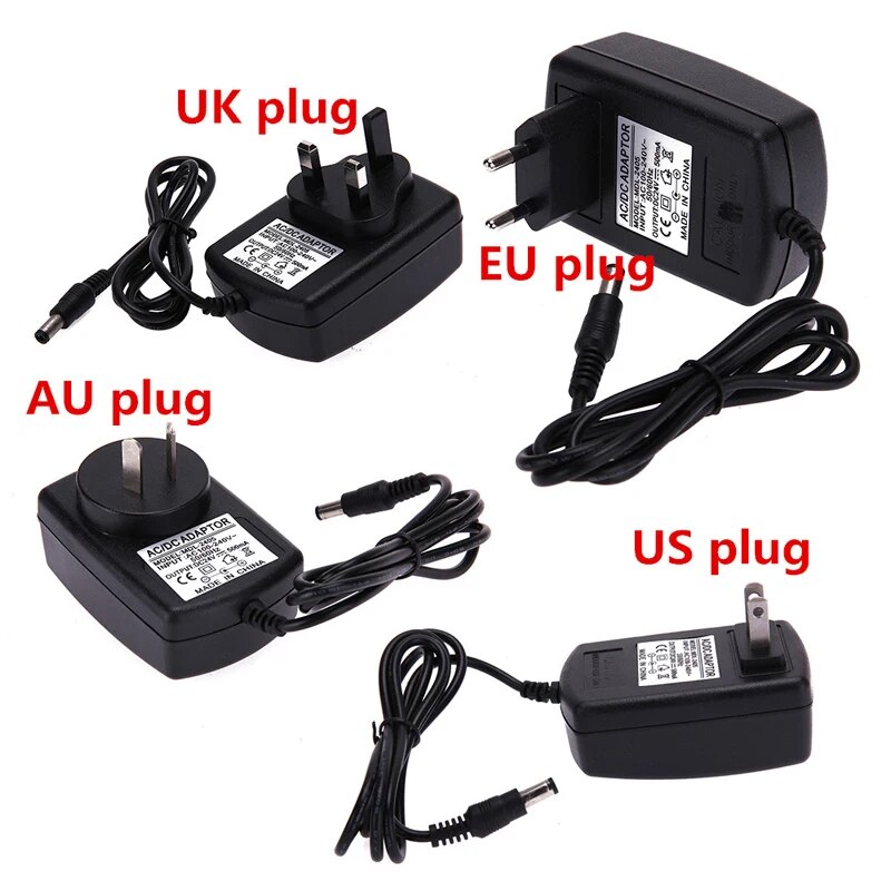 7.5V 8V 8.5V 9V 10V AC DC Power Adapter Supply 1.5A 2A 2.5A 3A Adaptor Adaptador Universal 7.5 8 8.5 9 10 V Volt Conveter. 
