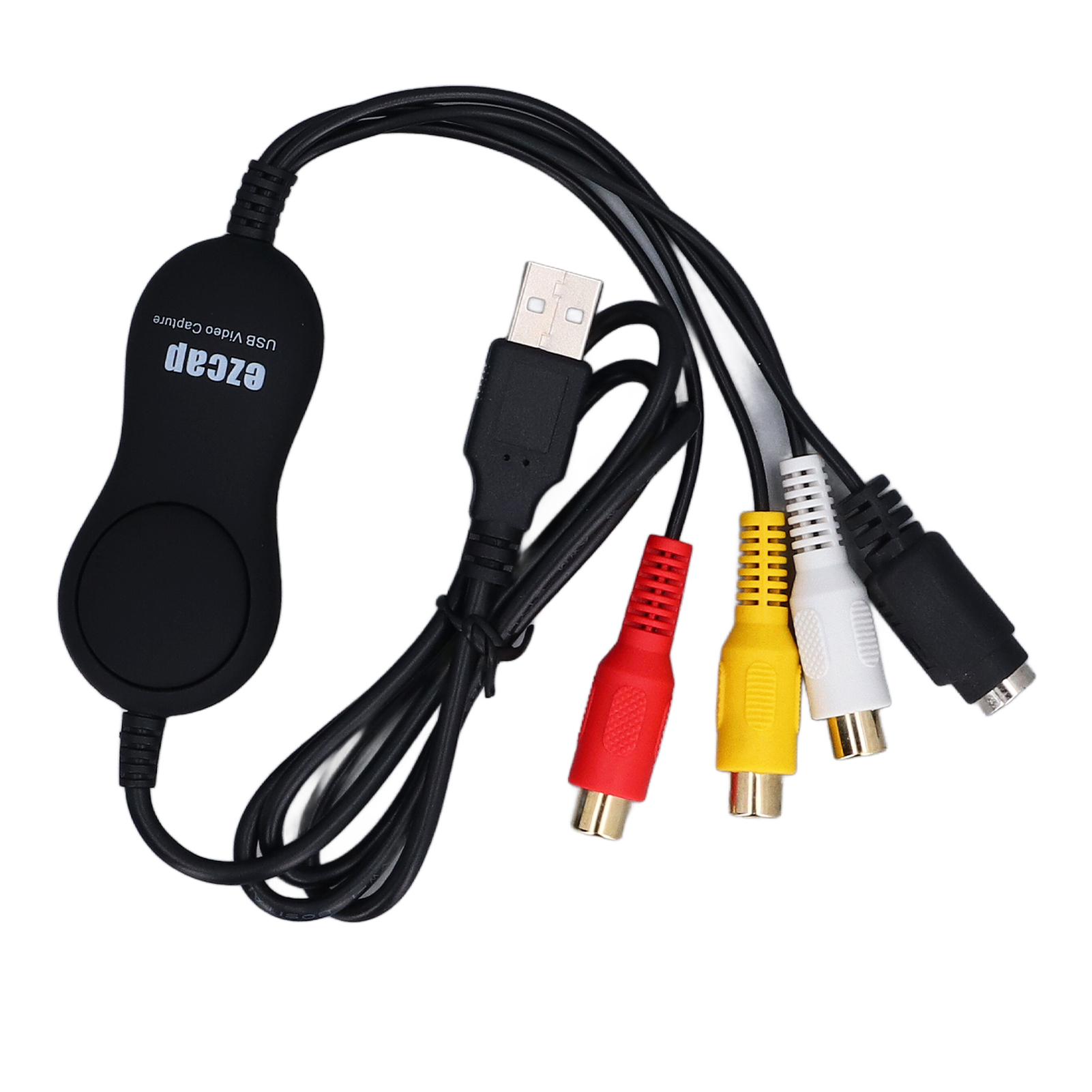USB 2.0 Video Capture Card Professional Support PAL NTSC Formats UVC Video Capture Card Adapter for OS X for Windows 10 8.1 8 7 for Linux for Android. 