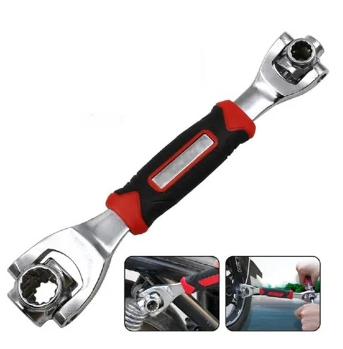Universal Wrench 48 in 1 Socket Spanner Multifunction Tiger Wrench Tool with 360 Degree Rotating Head for Home DIY Car Repair. 