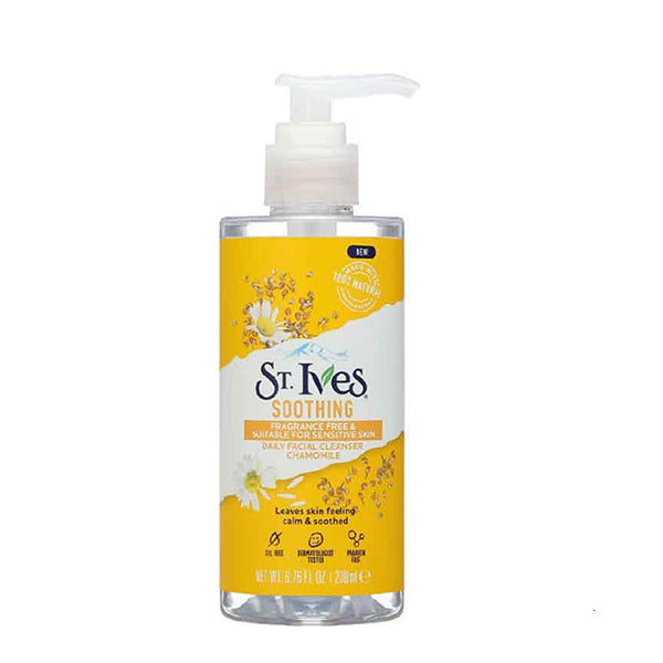 Buy St. Ives Soothing Daily Facial Cleanser Chamomile 200ml In Sri Lanka –  Essentials.lk