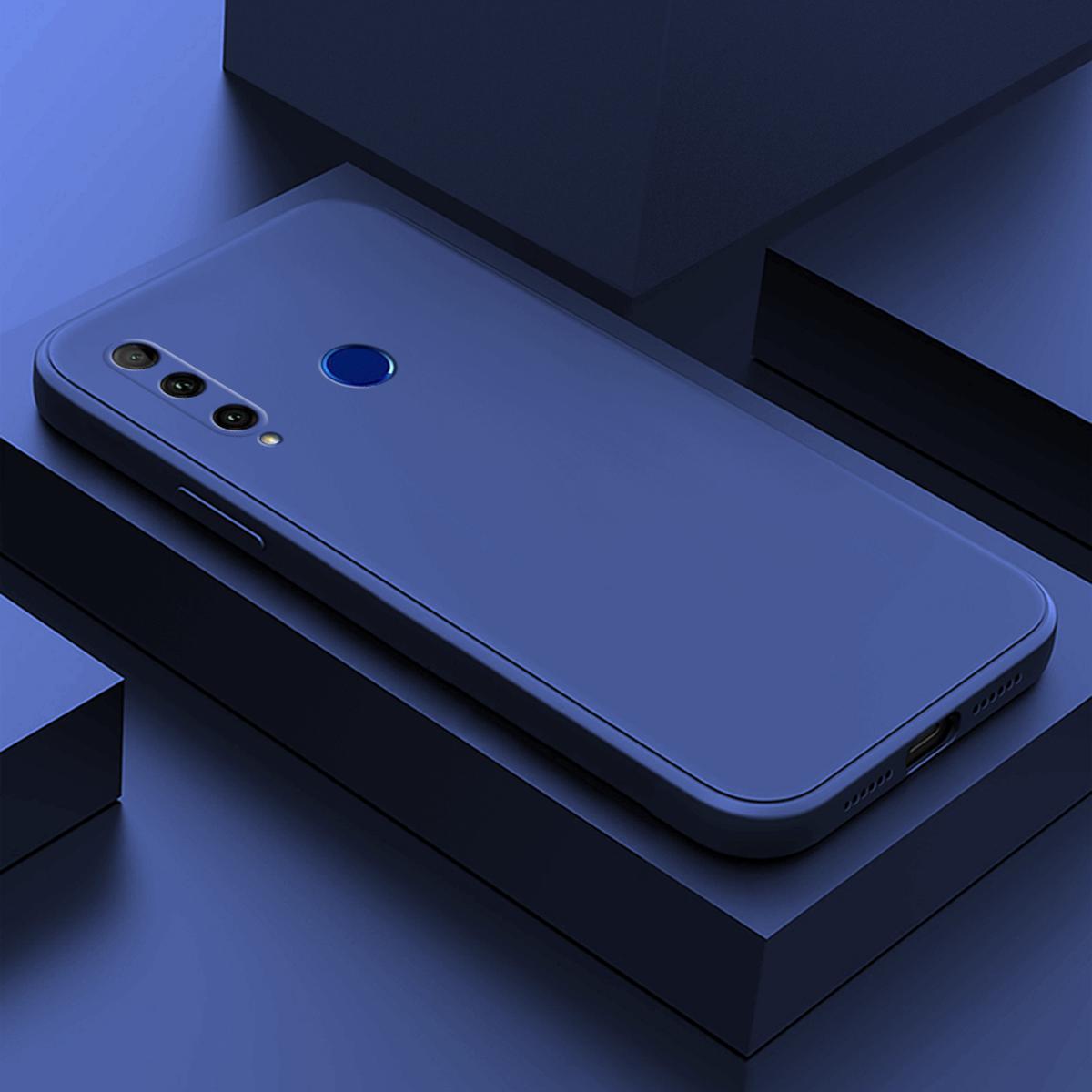 ZeroQiQi for Honor 20 Lite Case Simple Candy Color Back Cover Soft Liquid Silicone Protective Phone Cases