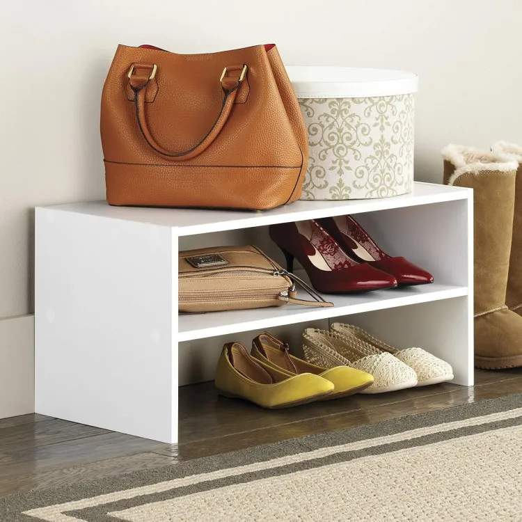 12 inch deals wide shoe rack