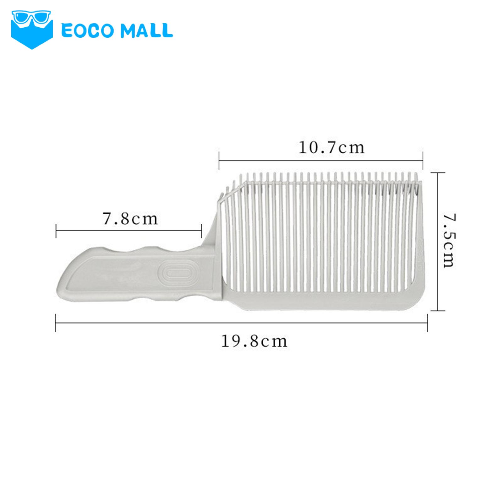 EOCO MALL Hair Cutting Comb Set Professional Men's Haircut Comb Set with Neckline Shaving Template Perfect for Barber Fade Styling Blending 3pcs/set Barber Fade Comb. 