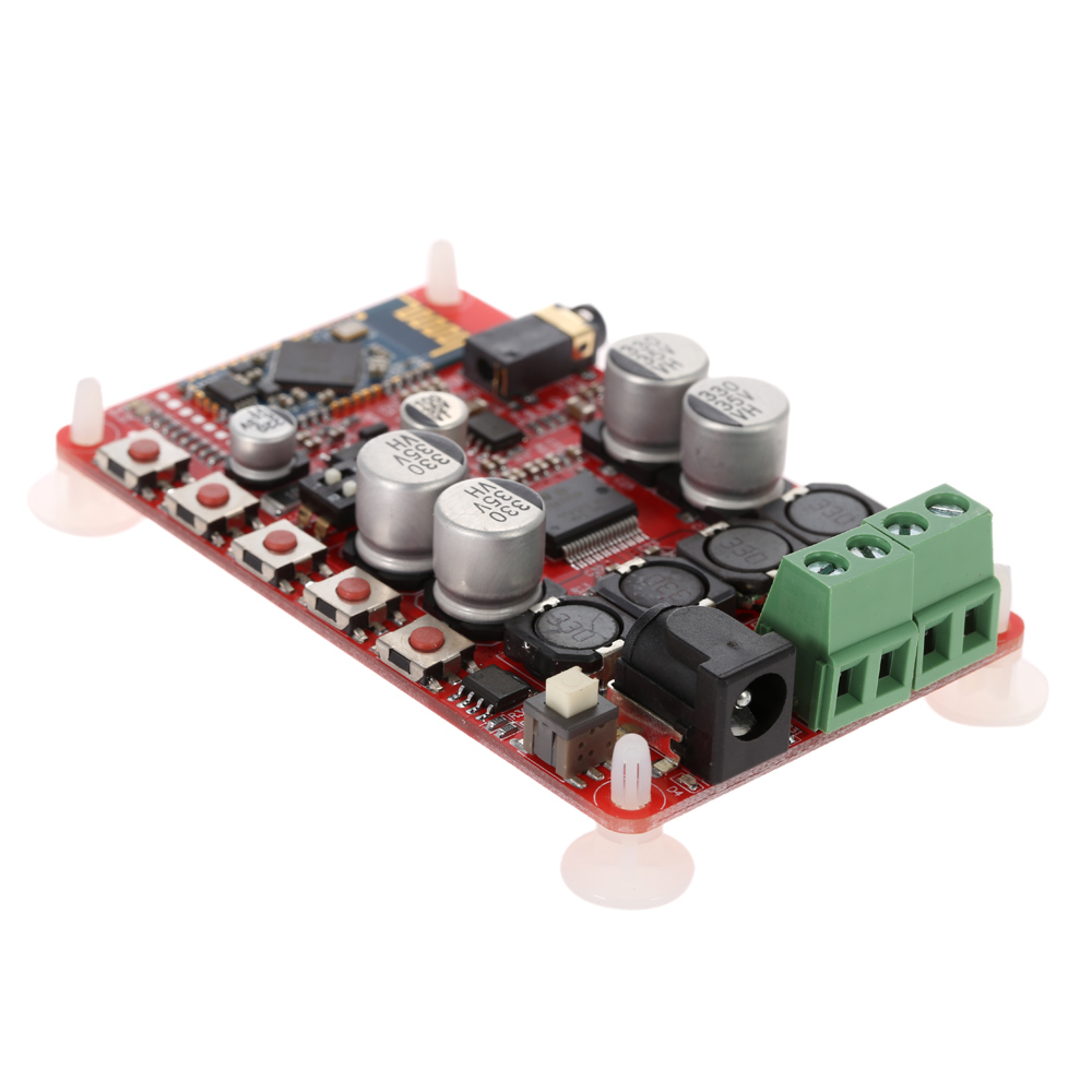KOGEEK TDA7492P 2*25W Wireless Bluetooth V4.0 Audio Receiver Digital Amplifier Board Module with AUX Interface. 
