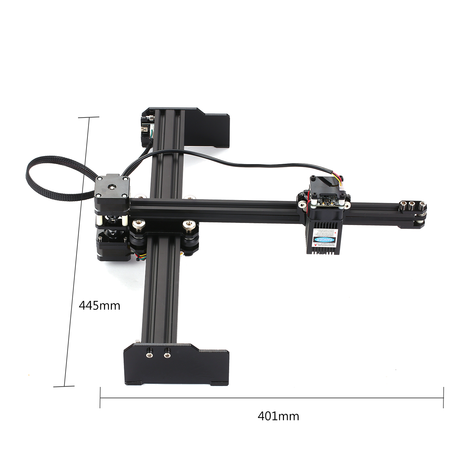 KOGEEK 20W Laser Engraving Machine High Speed Mini Desktop Laser Engraver Printer Portable Household Art Craft DIY Laser Engraving Cutter for Wood Plastic Bamboo Rubber Leather EU Plug. 