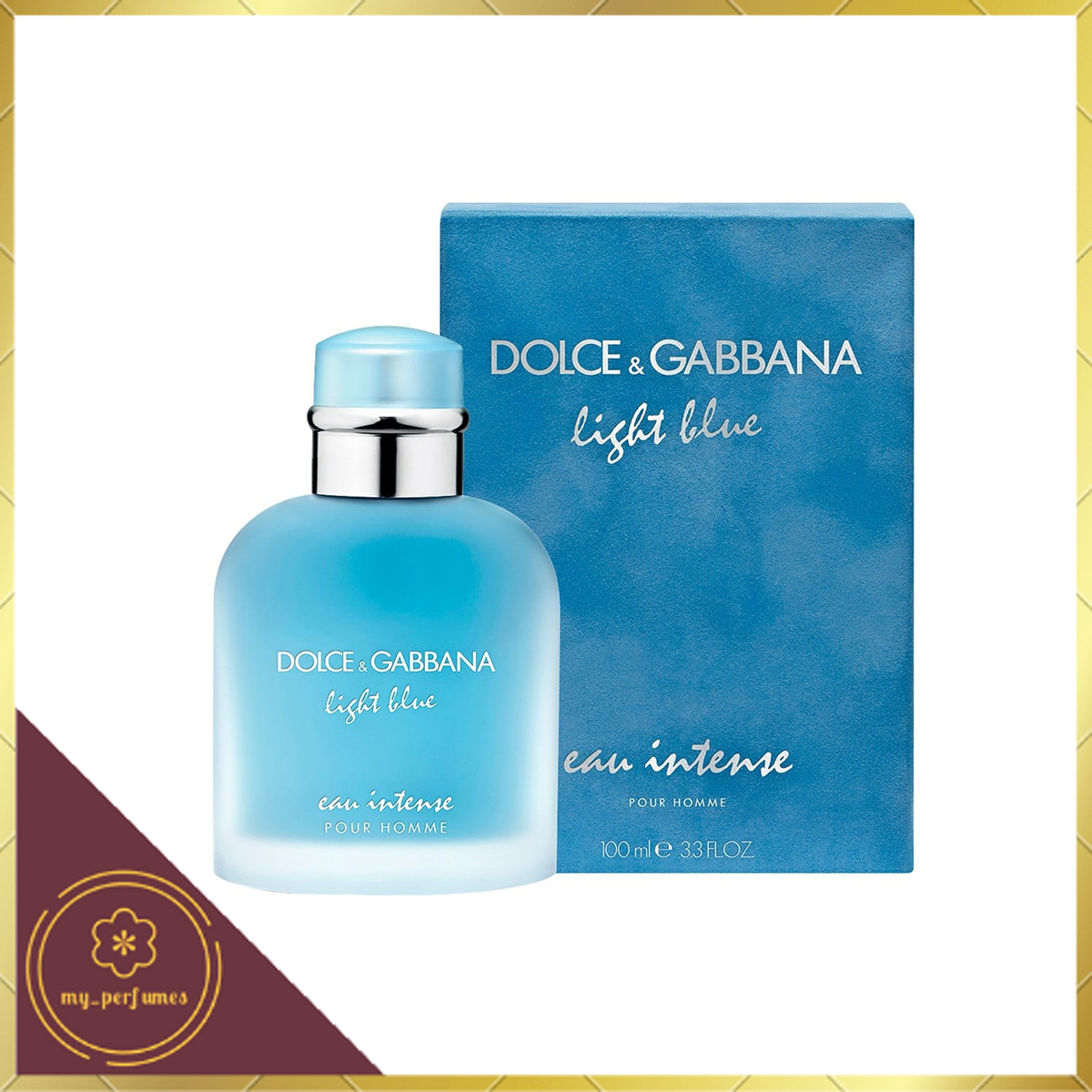 Dolce Gabbana Light Blue Eau Intense EDP 100 ml for Men Daraz .bd