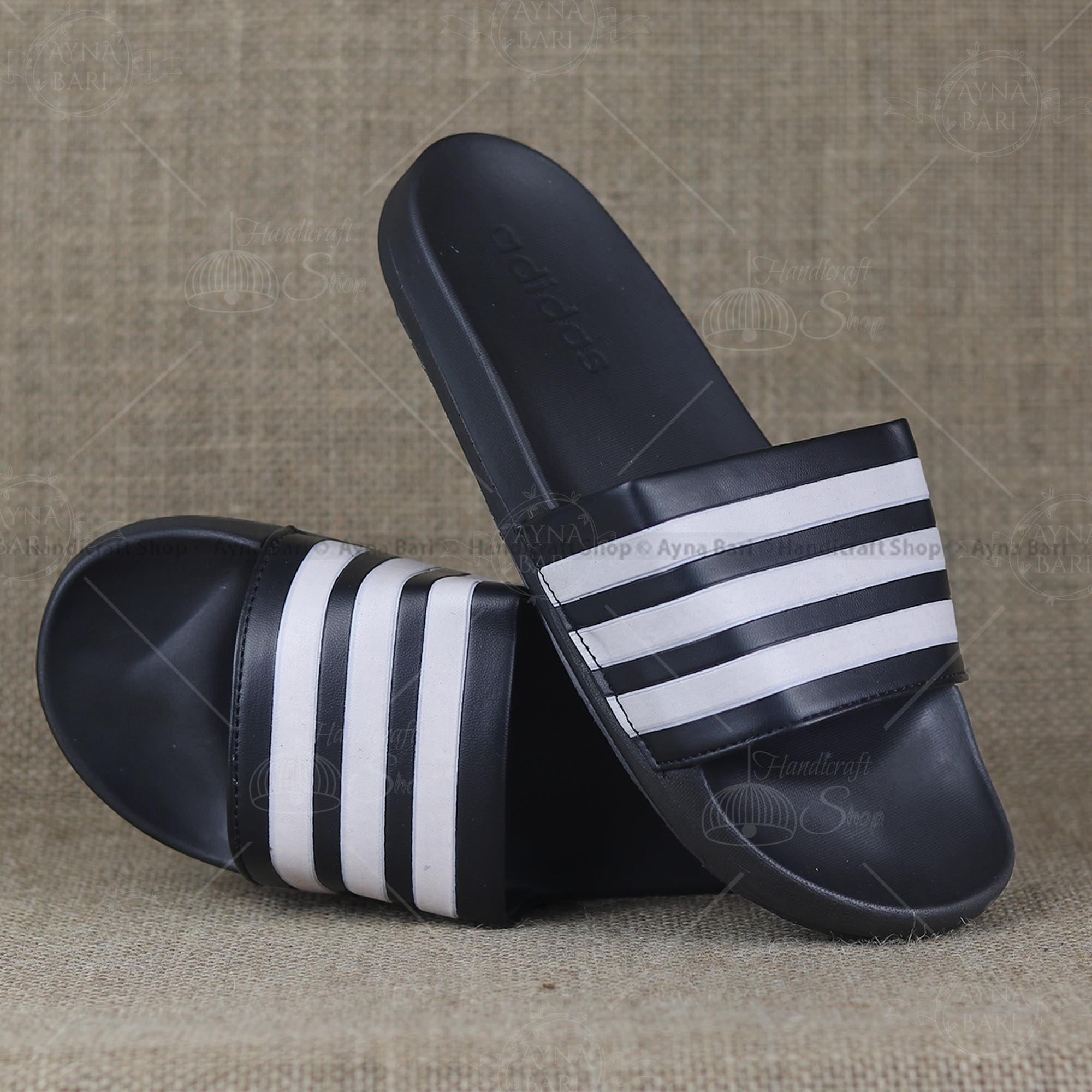 Slides for Man DK Adiidas Step New Collection Slides Sandal Shoe for boys Slides for boys Handicraft Shop Daraz .bd