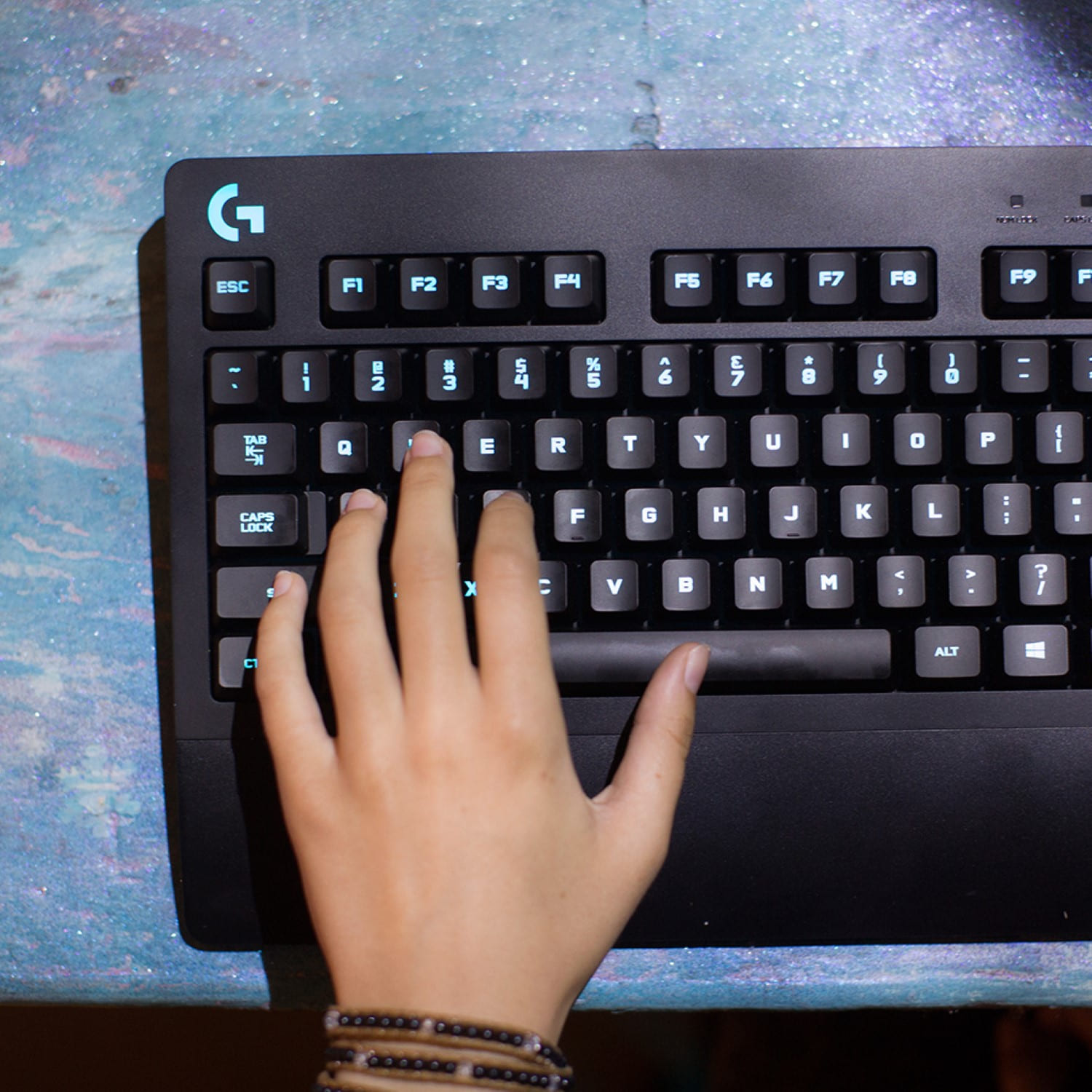 Logitech G213 Prodigy Gaming Keyboard, RGB Backlit, Black. 