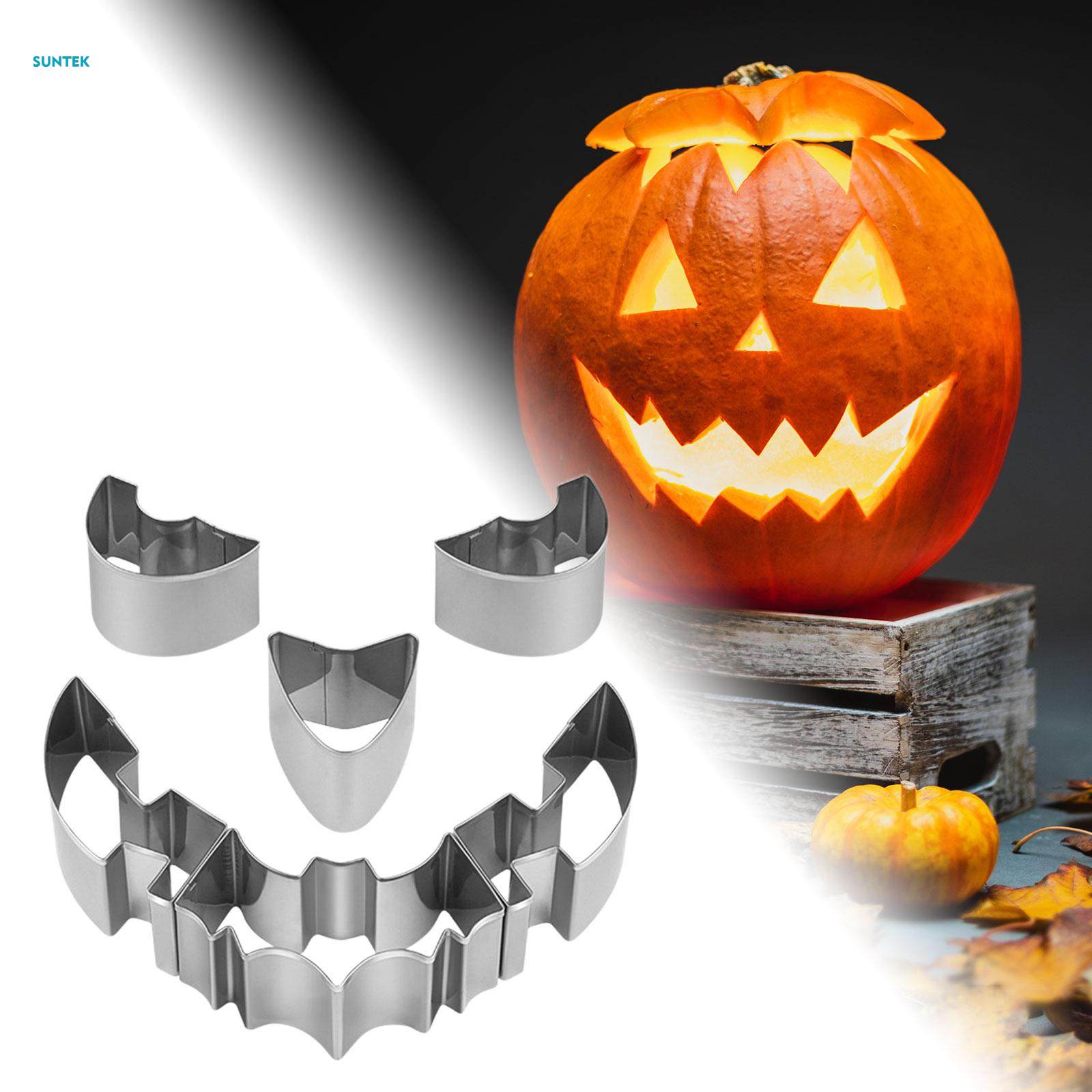 Halloween Pumpkin Carving Kit | Stainless Steel Decorative Tools for  Sculpting and Cutting