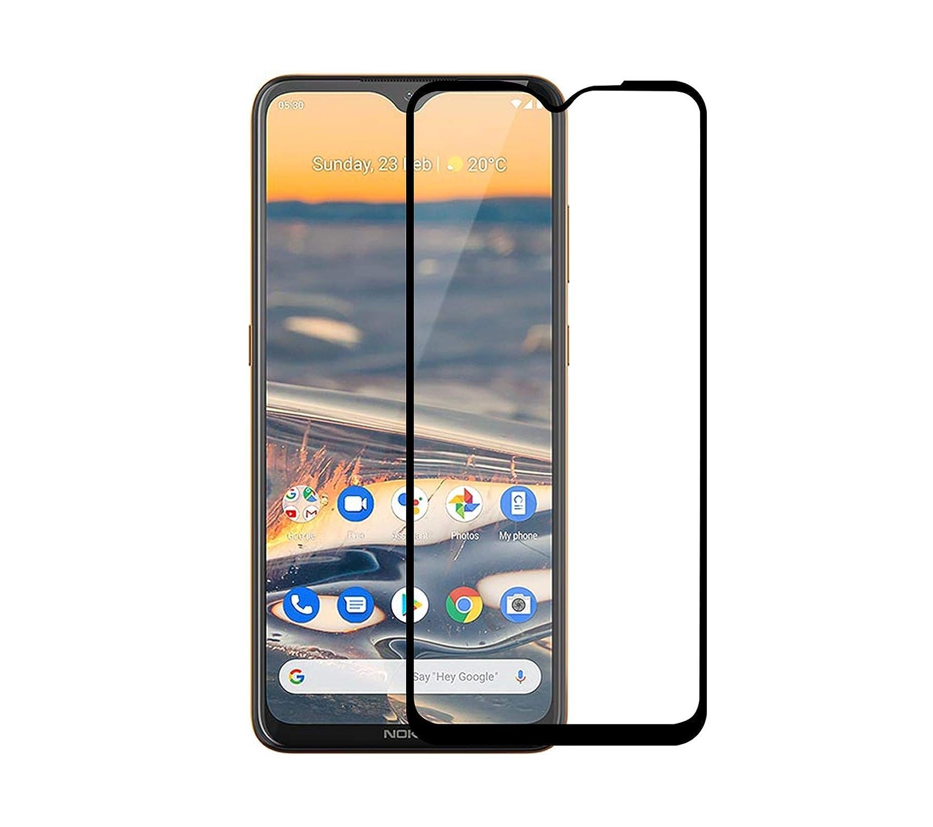 Nokia 5.3 Tempered glass 5d/6d/11d screen protector-black