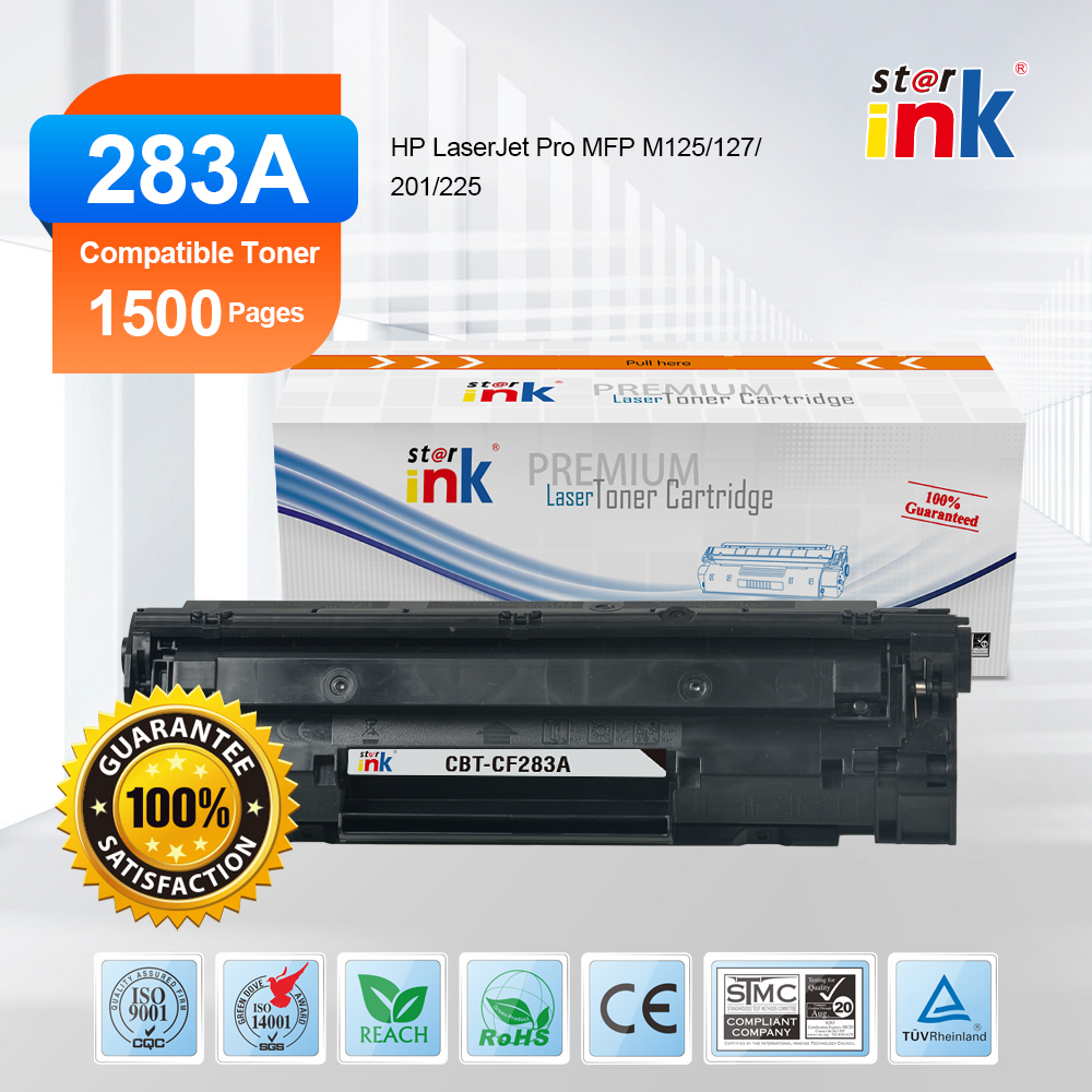 STARINK 83A/83X/337 Black Laser Toner Compatible With HP CF283X CRG-137 337 737 Computer & Office Electronics Printer Supplies Toner-Cartridges Computers And Consumables Page Yield 1500 Copy