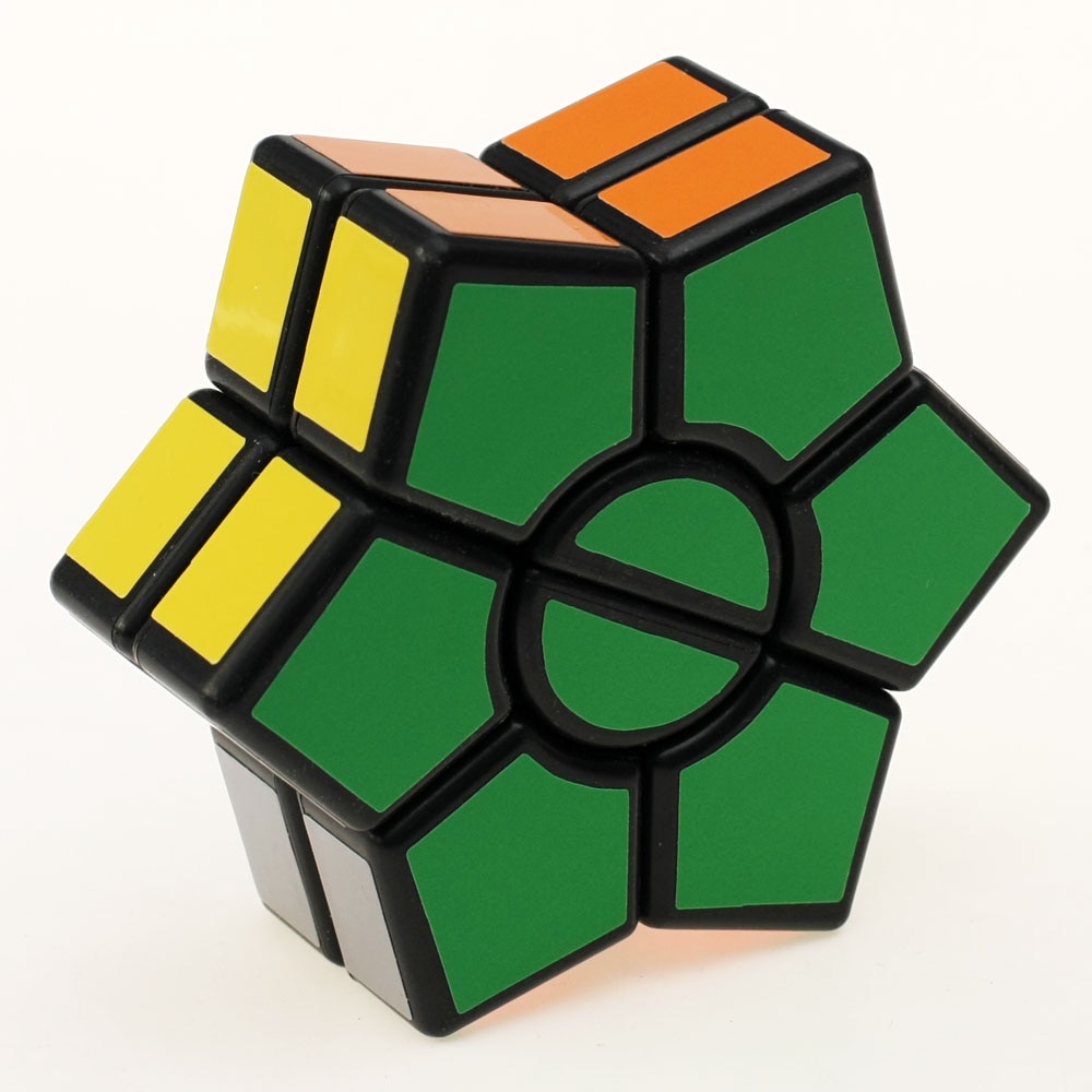 【happy one】DianSheng Hexagram two-layer Hexagon Speed Magic Cube Twist Puzzle Educational Colorful Puzzle Professional. 
