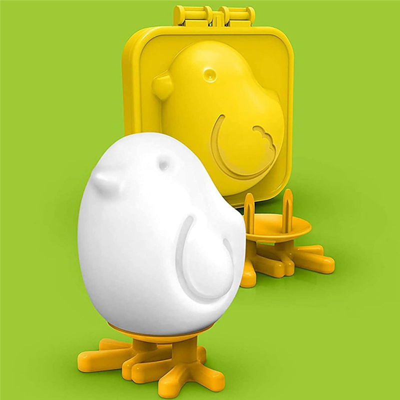Boiled Egg Mold Egg Tool 3D Cartoon Chicken Mold for Boiled Eggs. 
