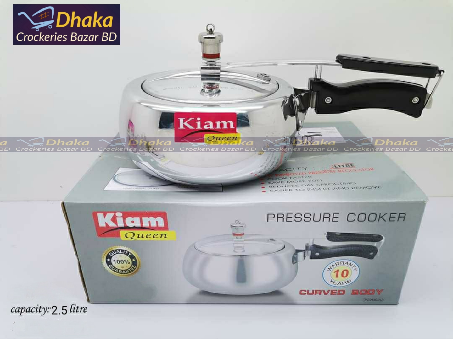 Litre Kiam Pressure Cooker