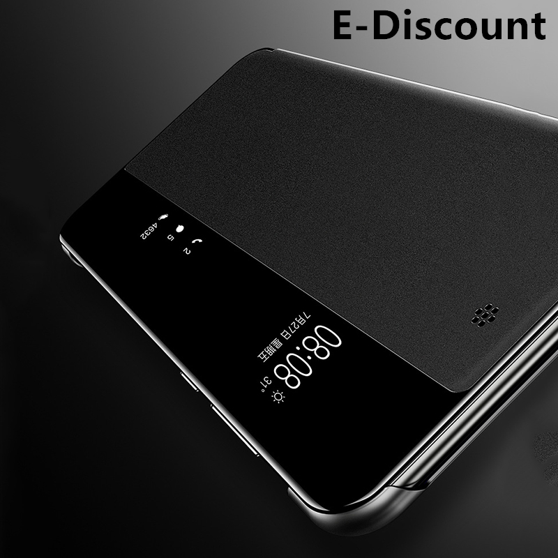 For Huawei P30 Pro Case Smart View Phone Back Cover for Huawei P30 Pro Flip Case Big Window View Flip Leather Phone cases Autosleep. 