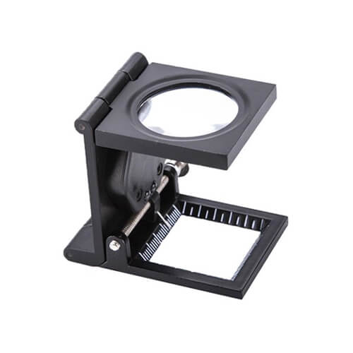 Thread Counting Glass 10X Linen Testers Magnifier. 