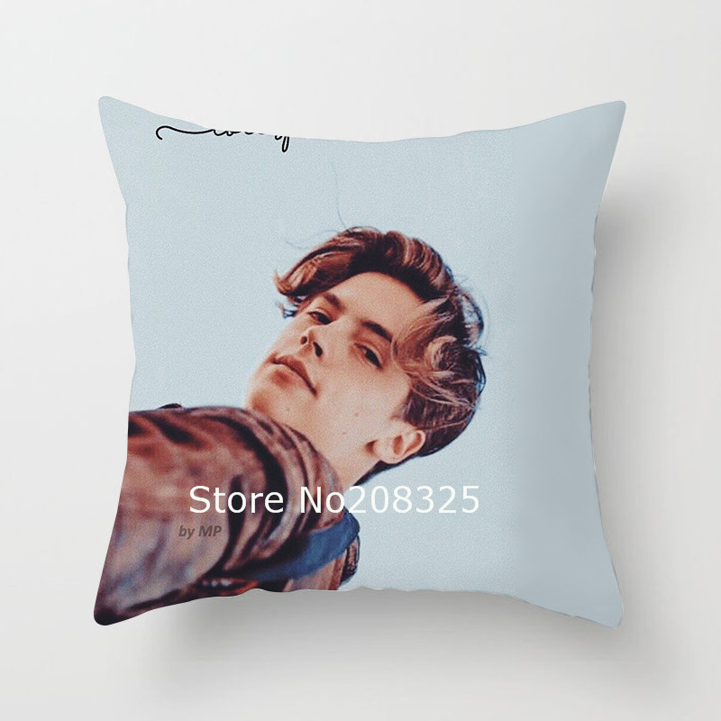ZENGA Cole Sprouse Pillow Case Cushion Cover Throw Pillow Cover Decorative Pillows For Sofa Home Decor Pillowcase. 