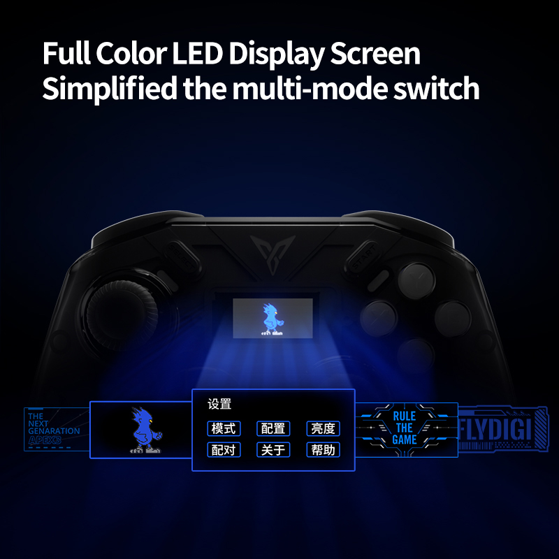 Flydigi Apex 3 Elite Gaming Controller Support Windows/Switch/Android/PC Gamepad. 