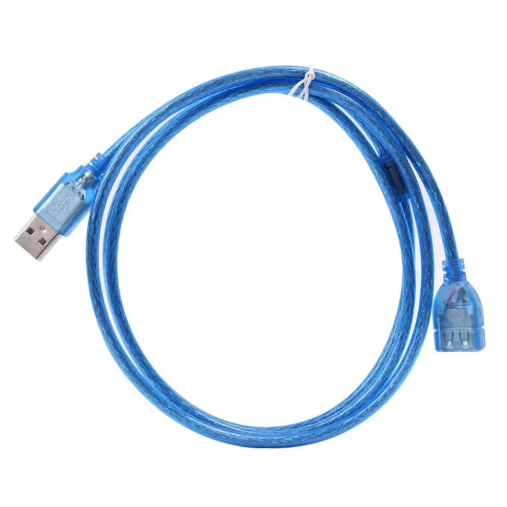 0.3M/1.5M/3M USB 2.0 Extension Cable Extender A Male To Female Cord Adapter Data Cable 2.0 Extender Cord for Computer Camera TV