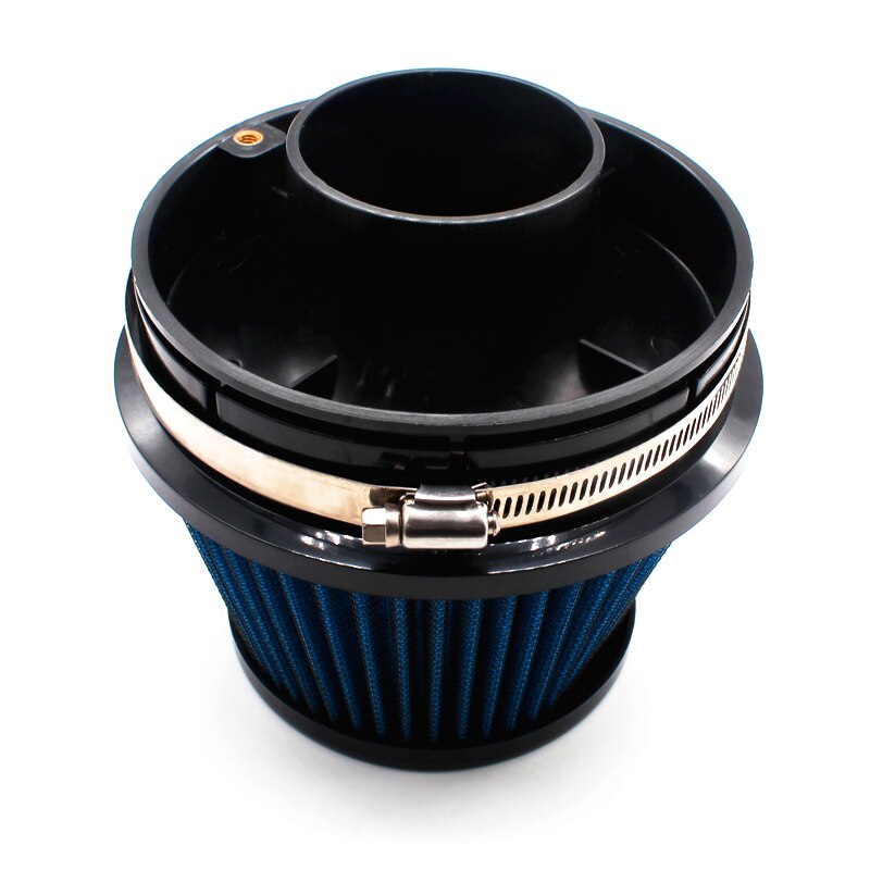 DEFT Car Universal Racing Air Filter 76MM Car High Flow Turbo Air Intake Filter Auto Intake Induction Turbo Kit 3 inch. 