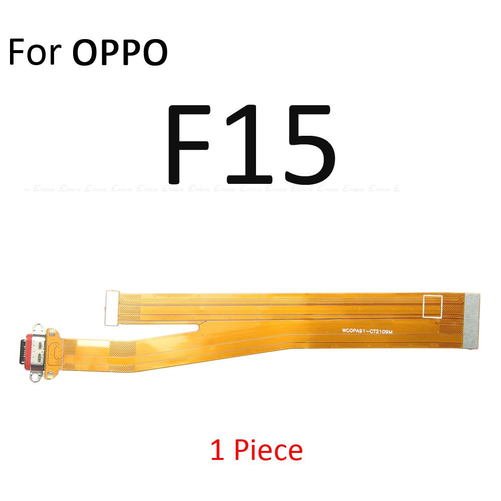 For OPPO F19 F17 F15 F11 F9 F7 F5 Youth F3 F1 F1s Pro Plus  Charger USB Connector Dock Charging Port Jack Board Flex Cable Repair Parts. 