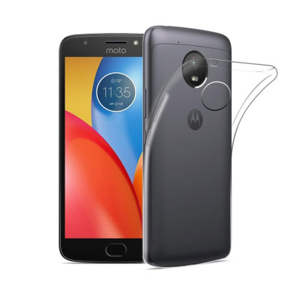 Motorola E4 Plus Soft TPU Transparent Protective Phone Back Case Back Cover