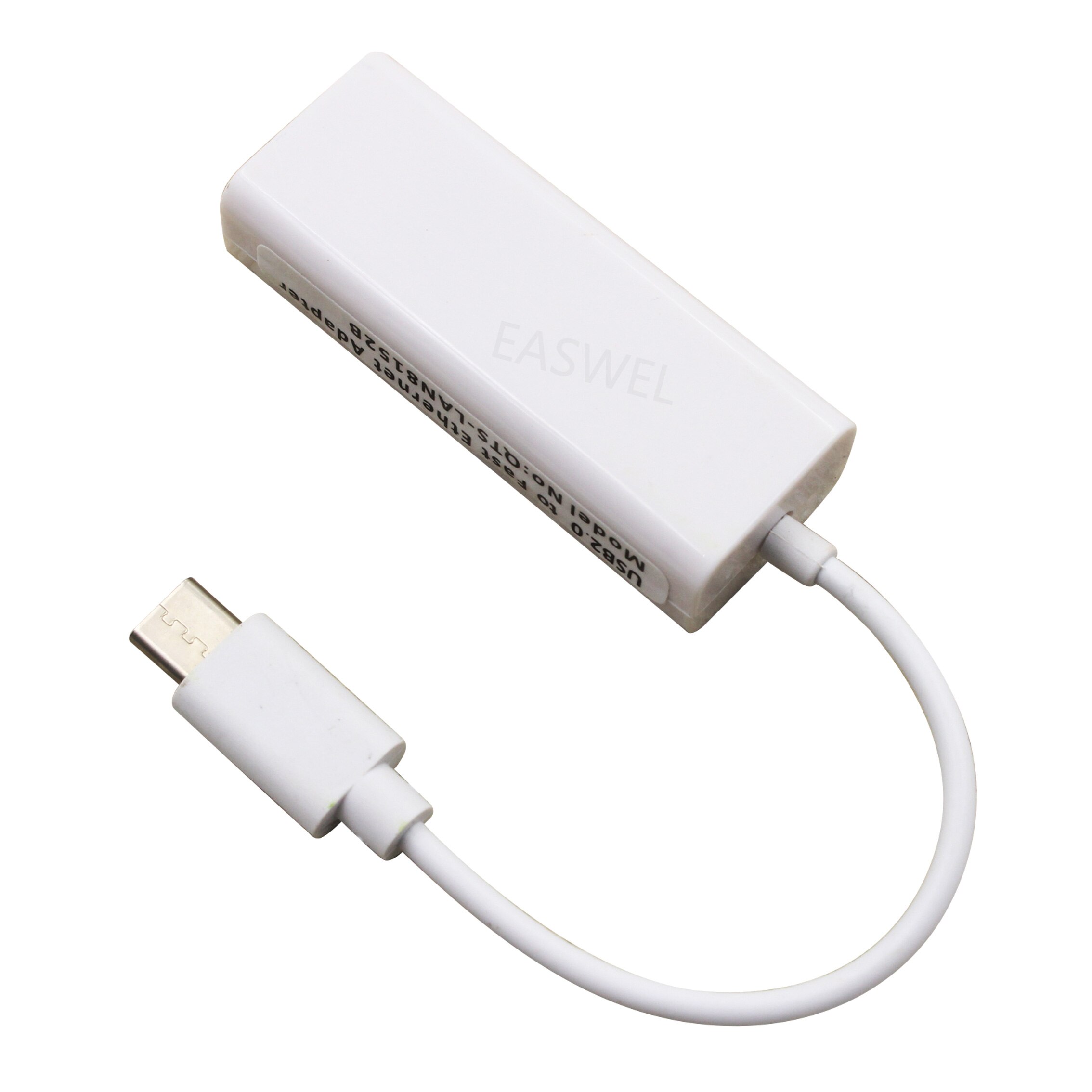 USB-C/TYPE-C to RJ45 Ethernet LAN Cable Adapter for LG V20/V30/V30+ V30S/V35/V40. 