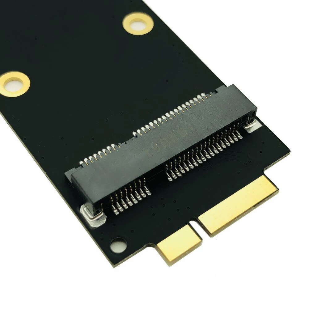 New mSATA SSD To SATA 7+17 Pin Adapter Card 2012 for MacBook Pro MC976 A1425 A1398. 