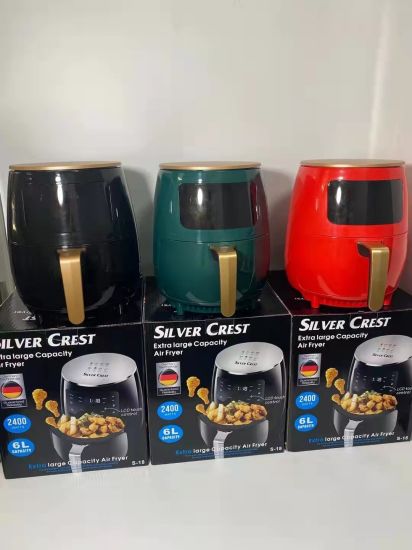 Silver crest air fryer 6l digital air fryers with timer. 