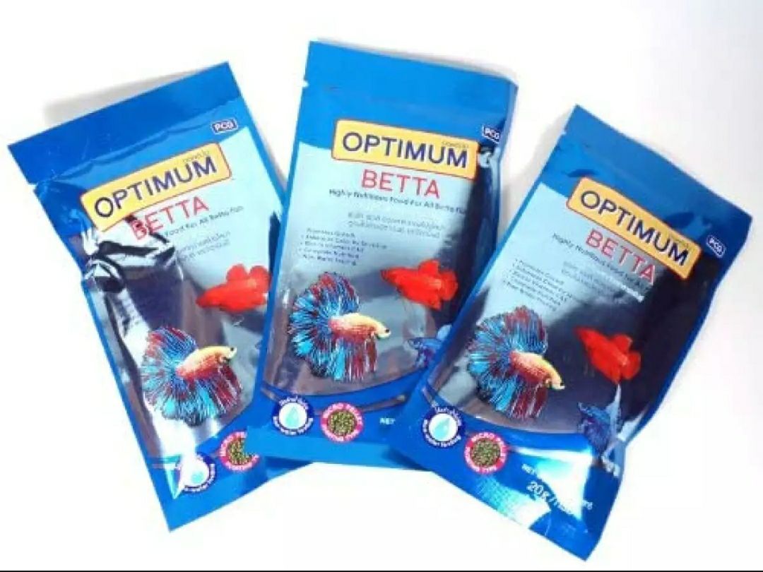 optimum betta fish food