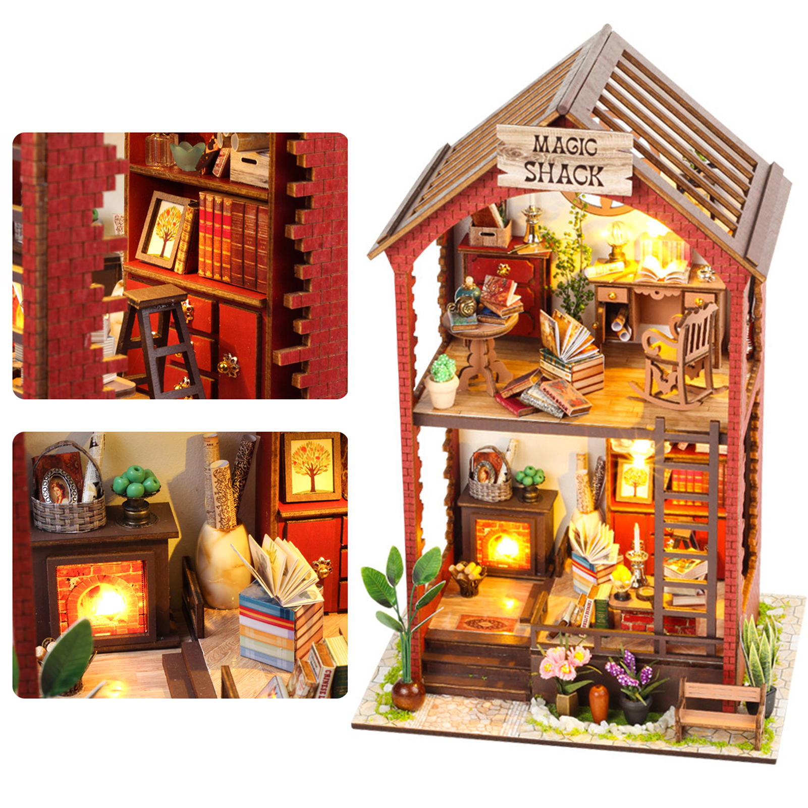 Diy Mini Dollhouse Set Beginner-friendly Dollhouse Kit. 